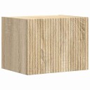  TV Veggskap Veggmontert Sonoma 60 x 31 x 29.5 cm Konstruert tre