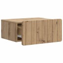  Vegghengt Nattbord Artisan eik 49 x 34,5 x 24 cm Konstruert tre