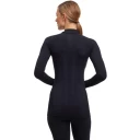 Falke Women Long Sleeve Shirt Turtle Warm Black L