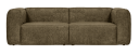 WOOOD Bean 3.5-Seater Velvet moss
