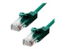 ProXtend - Koblingskabel - RJ-45 (hann) til RJ-45 (hann) - 1.5 m - 5.4 mm - UTP - CAT 5e - IEEE 802.3at - formstøpt, uten hindringer, flertrådet - grønn