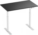 Maxmount Premium Skrivebord Hev Og Senkbart 1200x700mm Elektrisk - Hvit/svart