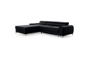 Seksjonssofa Eltap Grayson 278x205x92 cm   Loco 10 Svart Venstre