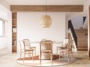 Runde tepper   Jade beige/rosa Størrelse: Ø 160 cm