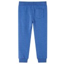  Joggebukser for barn blå melert 104
