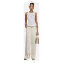 Semicouture Dame Bukser Beige M,
