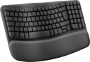 Logitech Wave Keys for Business - tastatur - QWERTZ - Tysk - grafitt