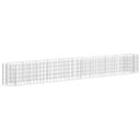 vidaXL Gabion høybed galvanisert jern 400x50x50 cm