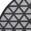 Uteteppe svart Ø200 cm PP 368464