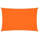 vidaXL Solseil oxfordstoff rektangulær 2x5 m oransje