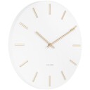 Karlsson Charm Veggklokke KA5821WH   Unisex 30 cm Kvarts urverk