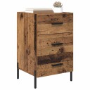 Nattbordskap Gammelt tre 40 x 40 x 66 cm Konstruert tre