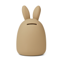 Liewood Palma Sparebøsse Beige med Silikonplugg