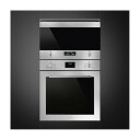 Smeg Classic Mikrobølgeovn, Rustfritt Stål