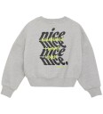 Indian Blue Jeans Sweater Glitterprint Grey 128