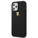 Ferrari iPhone 12 Pro Max Hardcase On Track Silicone Svart 6,7"