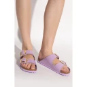 Birkenstock Dame Sko Lilla 36 EU,
