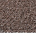 vidaXL Sklisikre trappematter 15 stk 75x20 cm brun rektangulær