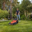 Black & Decker Black+Decker Bemw471bh-Qs Tondeuse À Gazon Filaire 6 Hauteurs, 1600 W, Orange, 38 Cm