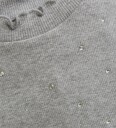 Creamie T-Shirt Ls Rib Grey 128