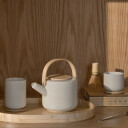 Stelton Theo termokopp med trebrikke 25 cl sand