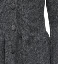 Kids Only Cardigan - Strikk - Kokepiruett - Dark Grey Melange - Kids Only - 7-8 år (122-128) - Cardigan - Grå