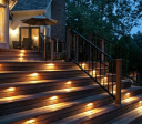 Nordic Terrassebelysning B5 0,4W RGBW IP65 Hvit Dimbar