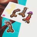 Stick A Dick Stud Game - Forskjellige farger