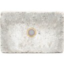 Lampe By Juhl holmegaard stein med Cosmos messing spotlights 14x21x5,5 cm grå