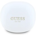 Guess Flat Classic Logo Galvaniserte Hvit