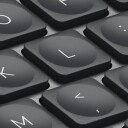 Logitech MX Keys Mini Minimalist Wireless Illuminated Keyboard - Graphite - UK - Tastatur - Engelsk - Storbritannia - Svart