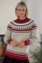 Viking Garn 2032 9 Nellik Julegenser