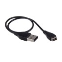 Estore Fitbit Charge HR Kompatibel USB Ladekabel 28 Cm Svart