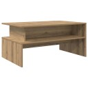 Kaffebord artisan eik 90 x 55 x 42.5 cm Konstruert tre