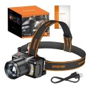 Hodelykt Superfire HL25, 700 lm, USB-C