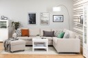 Crazy Fotskammel med Oppbevaring 80x65 - Beige