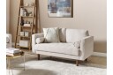 Babur Sofa 2 seter   Beige/Mørkt tre