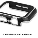 Apple Watch Series SE (2022)/SE/6/5/4 Deksel med Beskyttelsesglass - 44mm - Svart