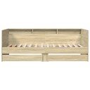  Dagseng med skuffer sonoma eik 90x200 cm konstruert tre 8721102625015