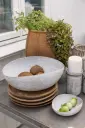 Lama Dekketallerken/Fat av Resirkulert Teak Ø 33cm