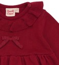 Hust and Claire Kjole - Strikk - HCClara - Teaberry - Hust and Claire - 68 - Kjole Bordeaux Rød - 62