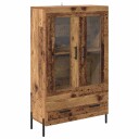  Høyskap Corona Gamle tre 69,5 x 31 x 115 cm Konstruert tre