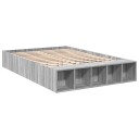  Sengeramme grå sonoma 120x190 cm konstruert tre 8721102622526