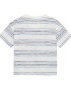En Fant T Shirt Ss Stripe White 110
