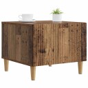  Kaffebord med skuff Gammelt tre 49 x 50 x 40 cm Konstruert tre