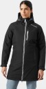 Helly Hansen Dame Lang Belfast Isolert Vinterjakke Svart 3xl