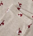 Name It Leggings   Rib   NbfRisakab   Peyote Melange   Name It   50   Leggings Beige Bordeaux Hvit Rød