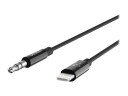 Belkin 3.5mm-Lydkabel til Lightning 0.9m Svart - MFi Sertifisert