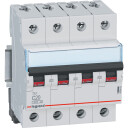 Legrand Automatsikring TX3 C 20A 4P, 4M, 6/6kA 84 x 78 x 72 mm