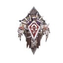 Horde veggplakett 3D kunstverk - Nemesis Now, World of Warcraft, 30 cm